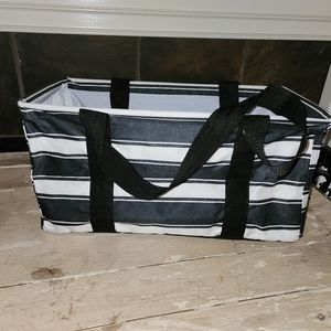 Thirty One Medium Utility Tote Ribbon Stripe Brand new, No package.